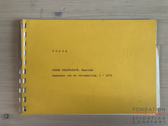 Cobra. Aspecten van de verzameling, I - 1975 | Frans Halsmuseum, Haarlem