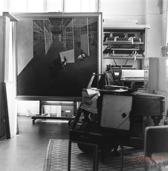 Atelier Wittenburg with Entrée du Labyrinthe, 1980, Unknown