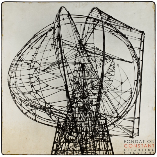 Constant Nieuwenhuys-Ruimtecircus, 1956-photographed by Bram Wisman, 1956