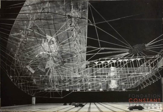 Constant Nieuwenhuys-Ambiance d'une ville future, 1958-photographed by Jan Versnel, 1958
