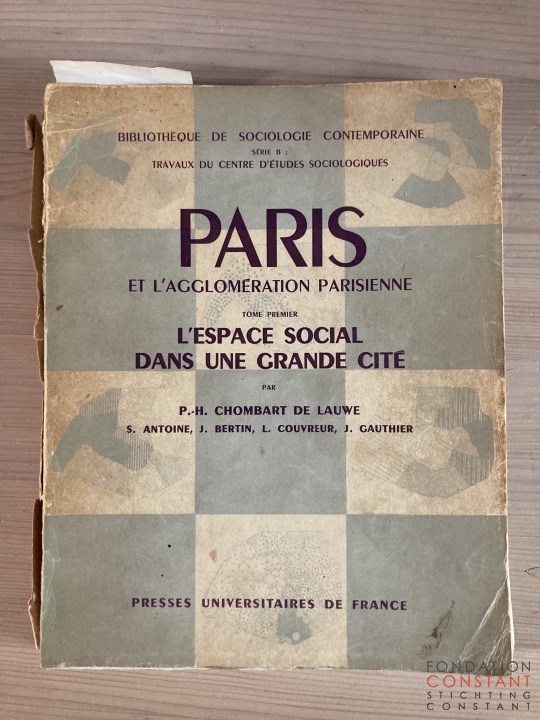 Paris et l'agglomération Parisienne, 1952