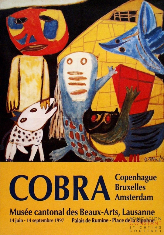1997 COBRA-Musée cantonal des Beaux-Arts Lausanne