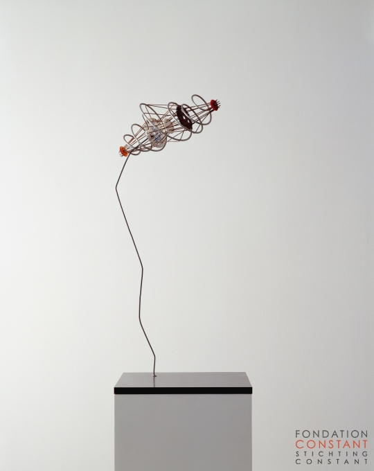 Constant Nieuwenhuys-Abfahrt in den Raum, 1958