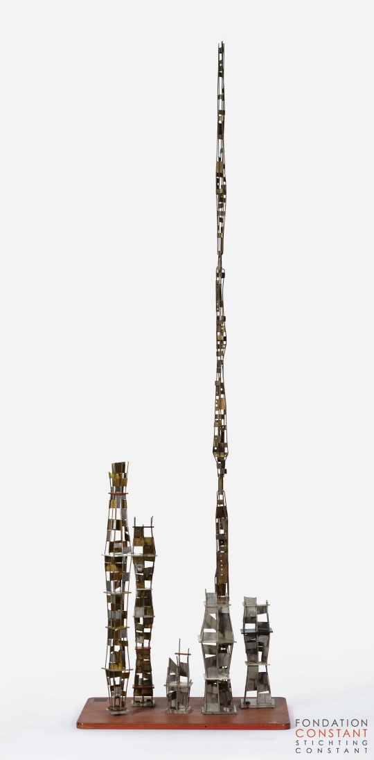 Constant Nieuwenhuys-Vertical City, 1959