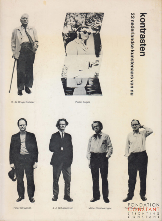 1970 Konstrasten | 22 Nederlandse kunstenaars van nu-Gemeentemuseum Den Haag