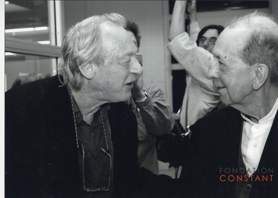2004 Opening Een keuze uit het grafisch oeuvre-Cobra Museum- Simon Vinkenoog and Constant