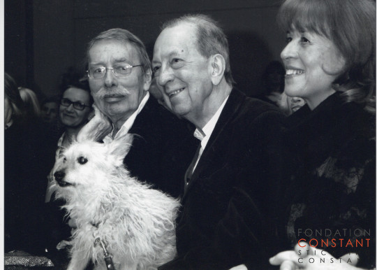 2004 Opening Een keuze uit het grafisch oeuvre-Cobra Museum-Gerrit, Constant, Trudy and Tikus