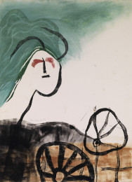 Constant Nieuwenhuys-La guerre, 1952
