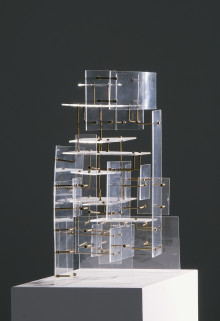 Constant Nieuwenhuys-Constructie met doorzichtige vlakken [II], 1954