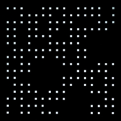 Composition with 158 cubes, 1953