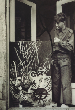 Constant with Terre Brulée, 1951