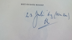 Het oudste beroep | dedicace