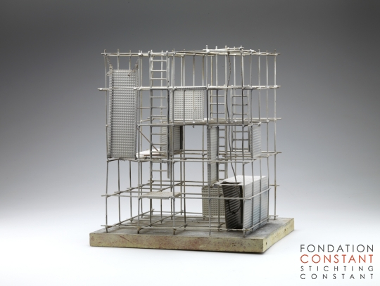 Constant Nieuwenhuys-Maquette voor √2-Omgang, 1965-6