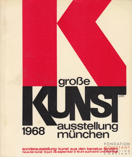 Kunst aus den Benelux-Ländern-Haus der Kunst, 1968