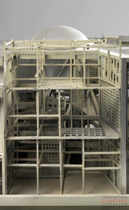 Constant Nieuwenhuys-Fragment van een sector, 1969-11