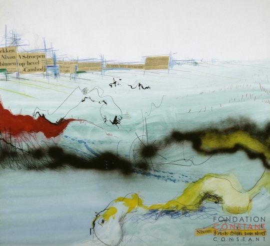Constant Nieuwenhuys-Mekong River, 1970