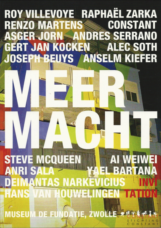 MEER MACHT-De Fundatie, 2014