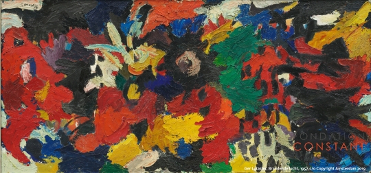 Brandende lucht | Ger Lataster, 1957