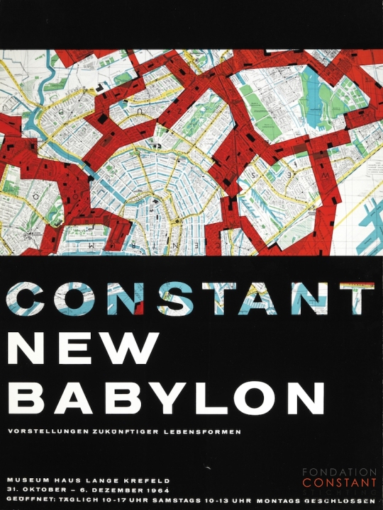 Constant NIeuwenhuys-Constant New Babylon-Museum Haus, Krefeld, 1964