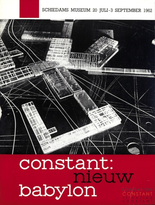 Constant Nieuwenhuys, constant nieuw babylon-Schiedams Museum, 1962