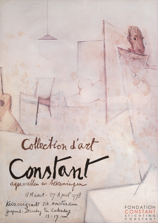 Constant Nieuwenhuys, aquarellen en tekeningen-Collection d'Art, 1978