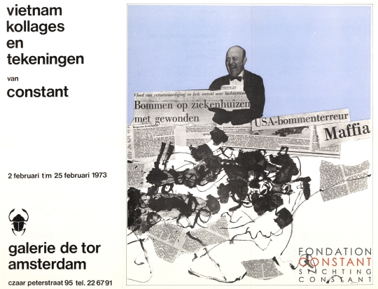 Constant-Vietnam in galerie De Tor, 1972