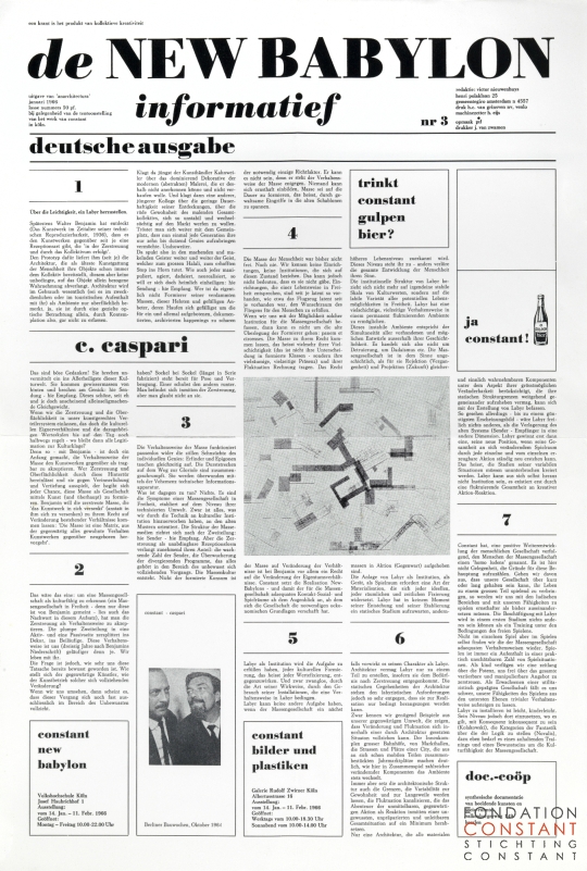 De New Babylon Informatief 3