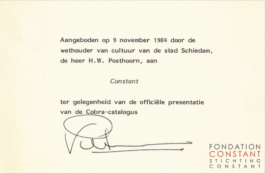Cobra in het Stedelijk Museum van Schiedam, 1984-2