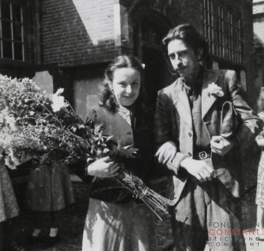 Wedding Constant & Matie van Domselaer, 1942 Wedding Constant & Matie van Domselaer, 1942