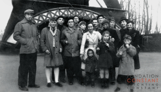 Høst and the Experimentale Groep at the zoo, 1948 Høst and the Experimentale Groep at the zoo, 1948
