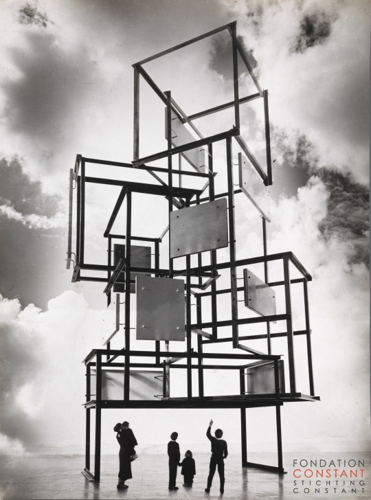 Monument voor de wederopbouw E55 R'dam, 1955 Monument voor de wederopbouw E55 R'dam, 1955