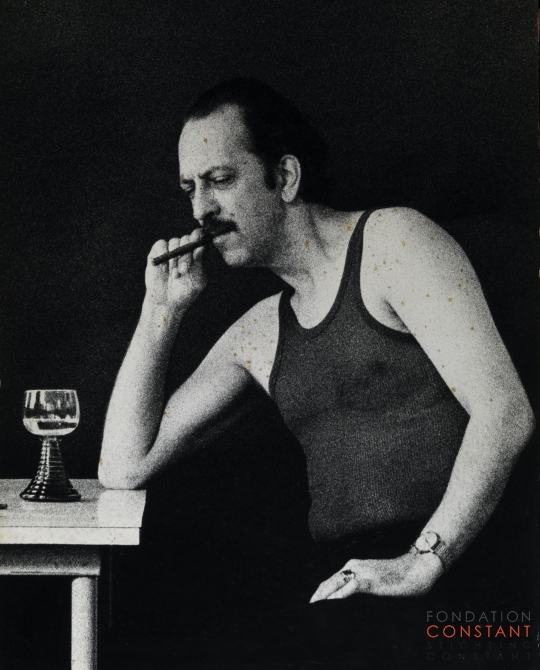 Constant with Cigar, 1960 ca Constant with Cigar, 1960 ca