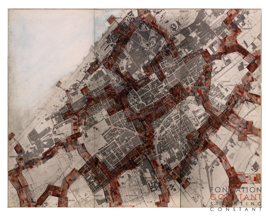 Constant Nieuwenhuys-New Babylon over Den Haag, 1964