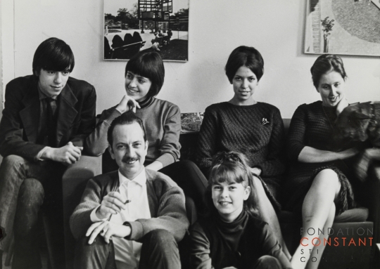 Constant Nieuwenhuys and his family, 1964 Constant Nieuwenhuys and his family, 1964