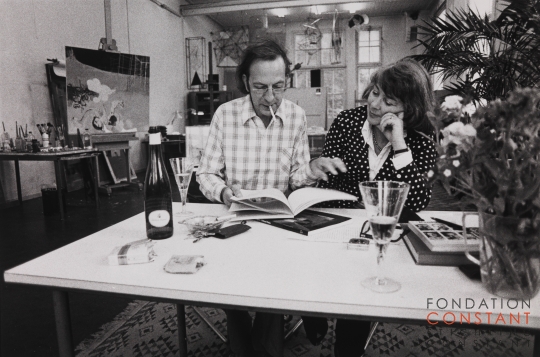 Constant and Fanny Kelk at Wittenburg, 1974-1 photo Victor Nieuwenhuijs Constant and Fanny Kelk at Wittenburg, 1974-1 photo Victor Nieuwenhuijs