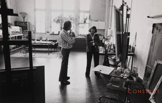 Constant and Fanny Kelk at Wittenburg, 1974-5 photo Victor Nieuwenhuijs Constant and Fanny Kelk at Wittenburg, 1974-5 photo Victor Nieuwenhuijs