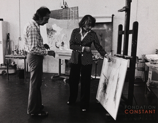 Constant and Fanny Kelk at Wittenburg, 1974-8 photo Victor Nieuwenhuijs Constant and Fanny Kelk at Wittenburg, 1974-8 photo Victor Nieuwenhuijs