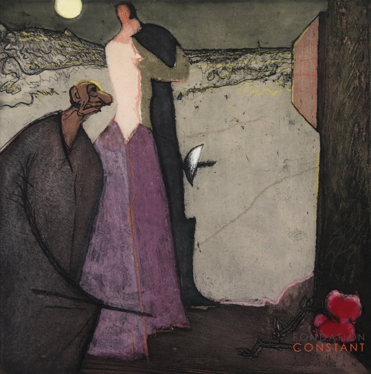 Constant-Cyrano déclare son amour, 1979 Constant Nieuwenhuys-Cyrano déclare son amour, 1979