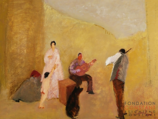 Constant-Los Gitanos, 1982 Constant Nieuwenhuys-Los Gitanos, 1982