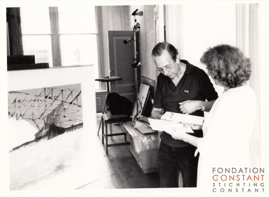 Constant and Gisela Burkamp, 1983 Constant and Gisela Burkamp, 1983