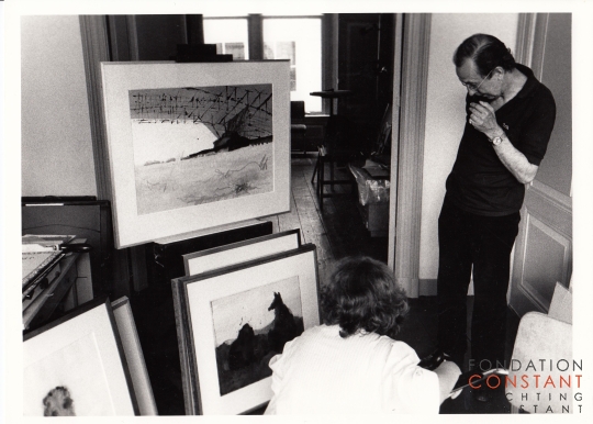 Constant and Gisela Burkamp, 1983 Constant and Gisela Burkamp, 1983