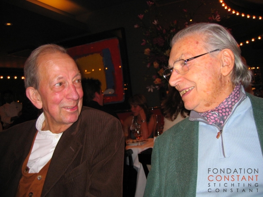Constant Nieuwenhuys and Karel Appel, 2004