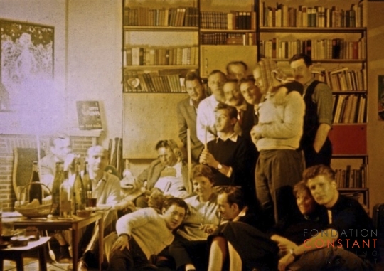 Fête de Situationiste, 1959 Fête de Situationiste with Constant Nieuwenhuys, 1959