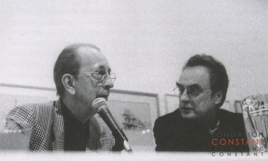 Constant and Benjamin Buchloh, 1999 Constant Nieuwenhuys and Benjamin Buchloh, 1999