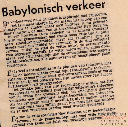 Babylonisch verkeer Babylonisch verkeer