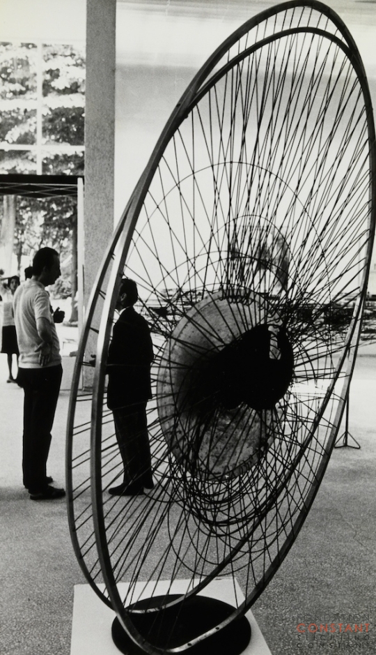 Constant-Nébulose Mécanique at the Venice Biennale, 1966 Constant Nieuwenhuys-Nébulose Mécanique at the Venice Biennale, 1966
