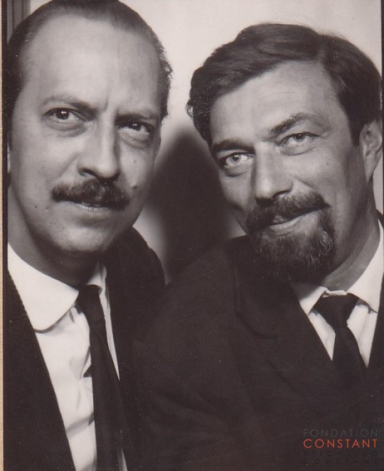 Christoph and Constant in Berlin, 1964 Christoph and Constant in Berlin, 1964