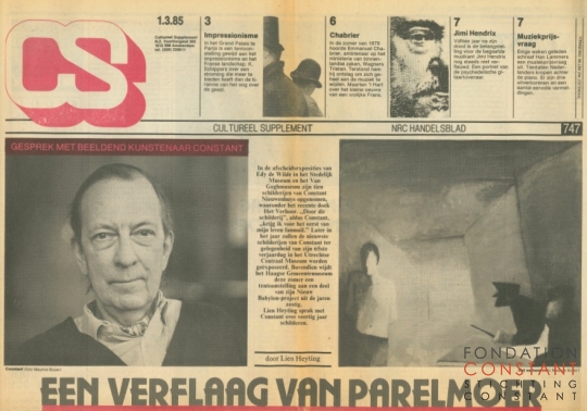 Een verflaag van Parelmoer Een verflaag van Parelmoer