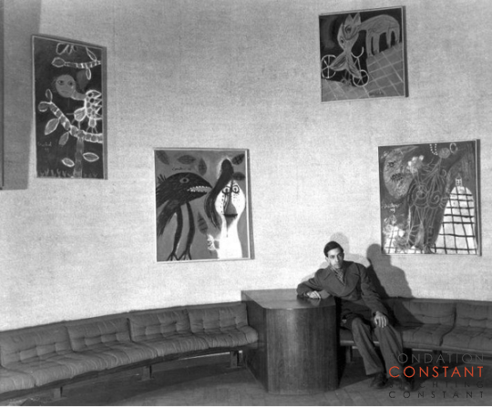 Constant Nieuwenhuys, 1949 by J.J.M. de Jong Constant Nieuwenhuys, 1949 by J.J.M. de Jong