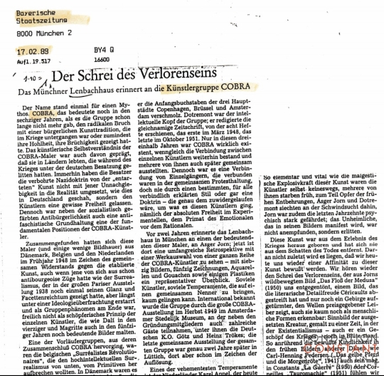Der Schrei des Verlorenseins Der Schrei des Verlorenseins